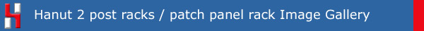 Hanut 2 post racks/patch panel rack image gallery