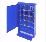 Cable distribution (CD) cabinets for mounting IDC type CT blocks