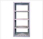 44U horizontal server racks, adjustable heavy duty fixed shelves, 1000mm wide and 600mm deep