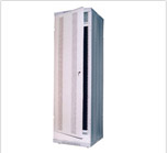 Rear view: 42U Ex 19" Networking rack with special cable panel