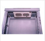 ETSI rack accessory: roof mounted exhaust fan kit with 2 DC/AC fans