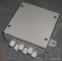 junction box with
                                              cable glands India