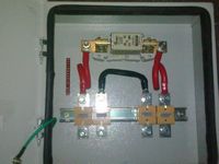 Battery protection panel
