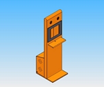 SLIM LCD kiosk enclosure Hanut India