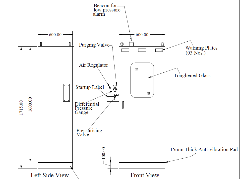 Hanut India dust proof panels dust free enclosures