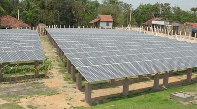 Solar PV plant India